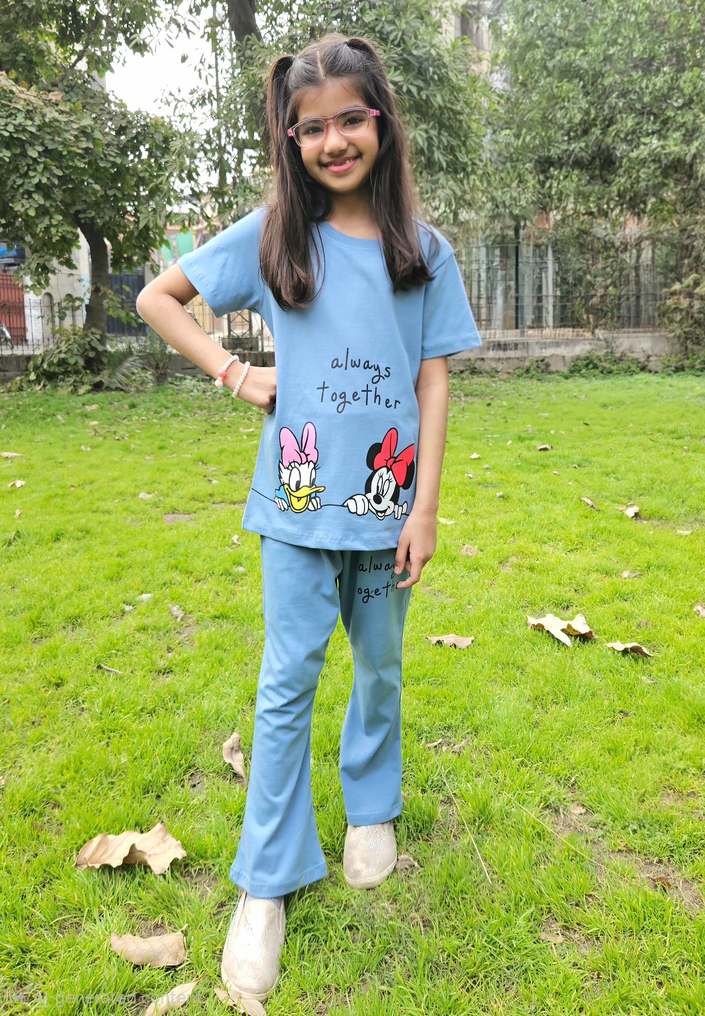 Always Together Bell Bottoms Trouser T-shirt