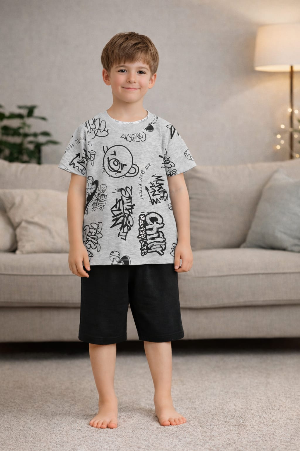 Urban Sketch Shirt and Knickers