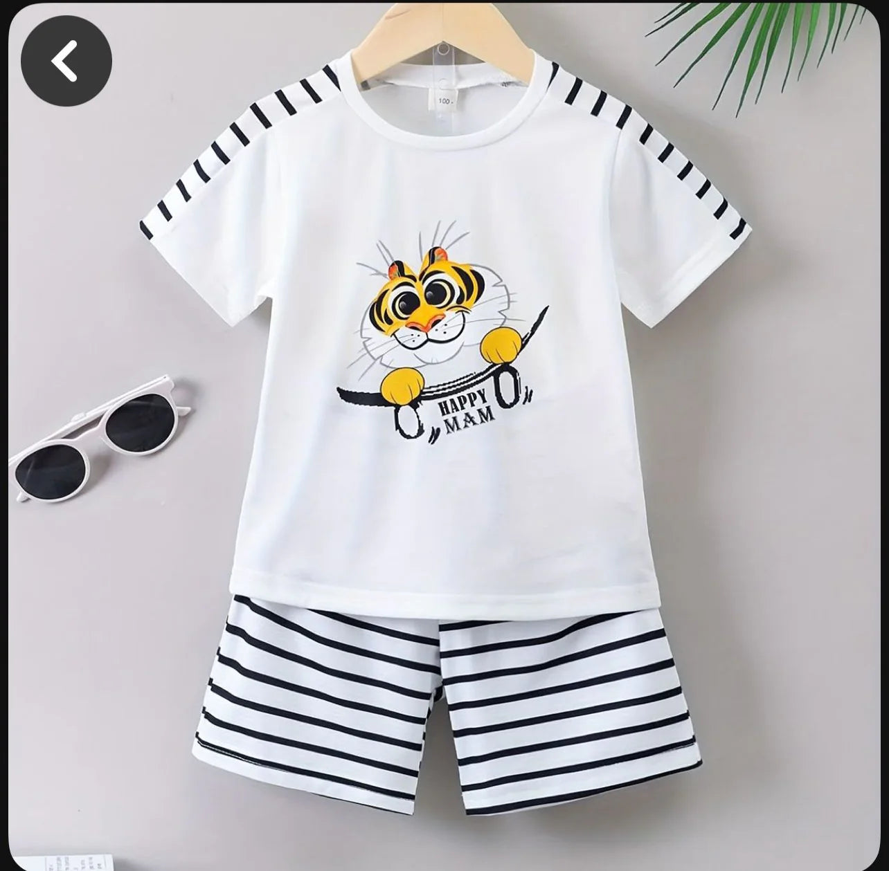 Happy Mam Print Summer Shirt