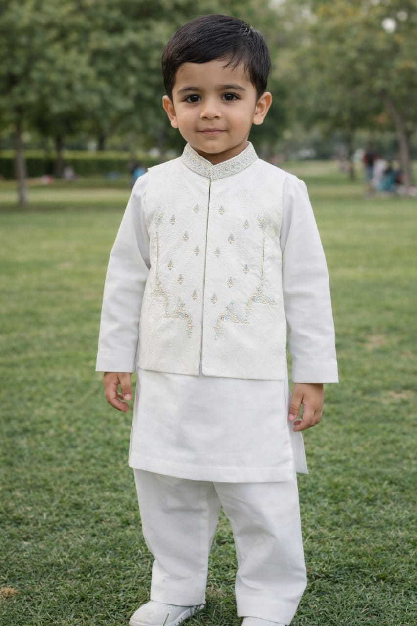 Festive Waistcoat Shalwar kameez