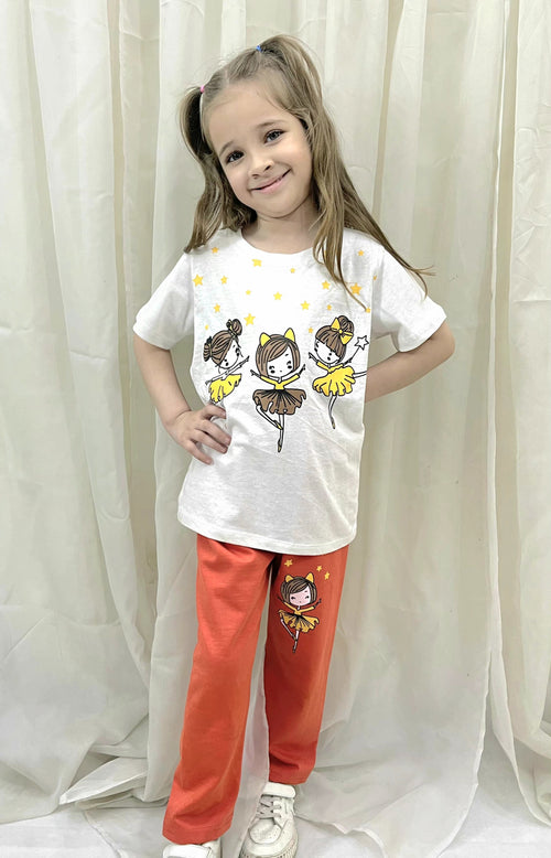 Ballerina Girl Trousers Shirt